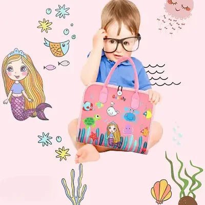 Tableau d'Activité Montessori - MontessoriBoard™ - Sirène - Merveilles pour bébés