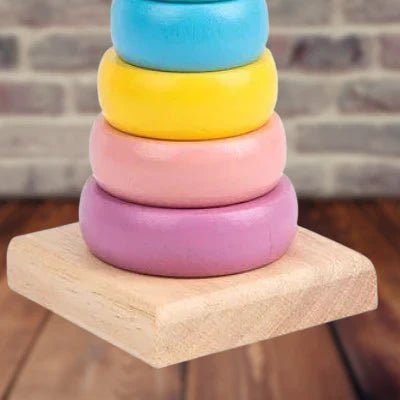 Jouet en Bois - WoodenToys™ - Tour Macaron - Merveilles pour bébés
