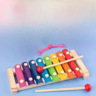 Jouet en Bois - WoodenToys™ - Xylophone - Merveilles pour bébés