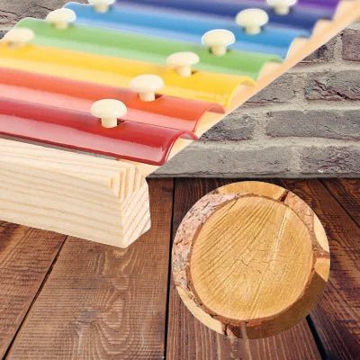Jouet en Bois - WoodenToys™ - Xylophone - Merveilles pour bébés
