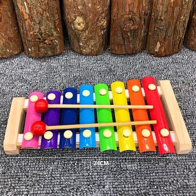 Jouet en Bois - WoodenToys™ - Xylophone - Merveilles pour bébés