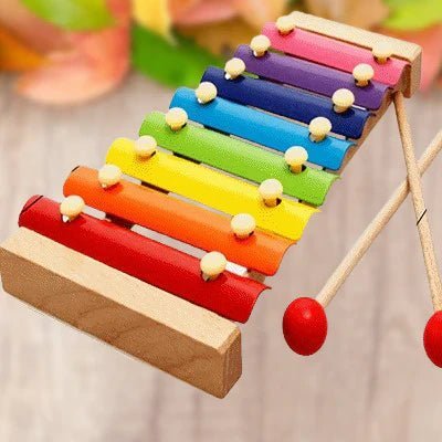 Jouet en Bois - WoodenToys™ - Xylophone - Merveilles pour bébés