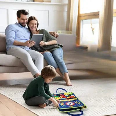 Tableau d'Activité Montessori - MontessoriBoard™ - Dinosaure - Merveilles pour bébés