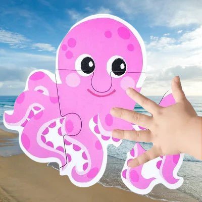 Puzzle Montessori - BabyPuzzle™ - Océan - Merveilles pour bébés