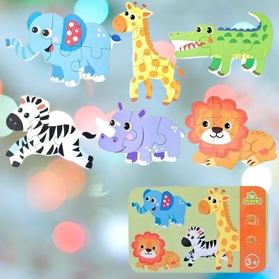 Puzzle Montessori - BabyPuzzle™ - Sauvage - Merveilles pour bébés