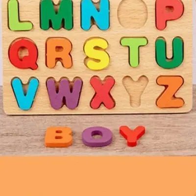 Puzzle en Bois - MontessoriToys™ - Alphabet - Merveilles pour bébés