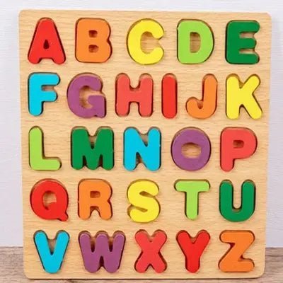 Puzzle en Bois - MontessoriToys™ - Alphabet - Merveilles pour bébés