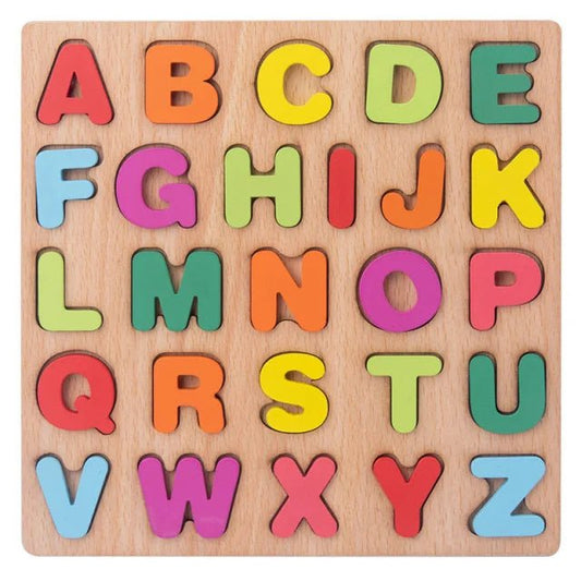 Puzzle en Bois - MontessoriToys™ - Alphabet - Merveilles pour bébés